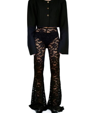 The Booty666 Low Waisted Lace Pants