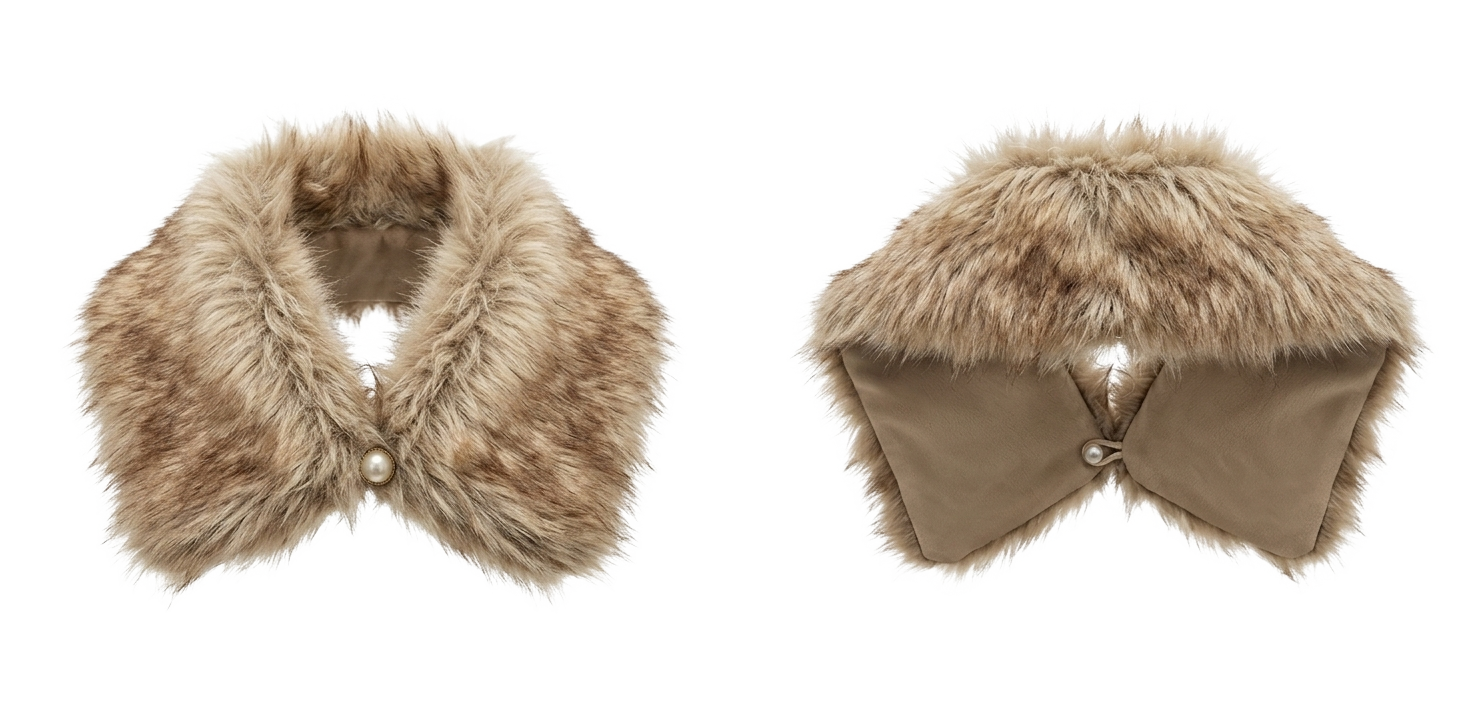 The Logistically faux fur collar - Image 2