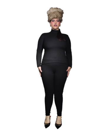 OH She’s Slim Set In Black