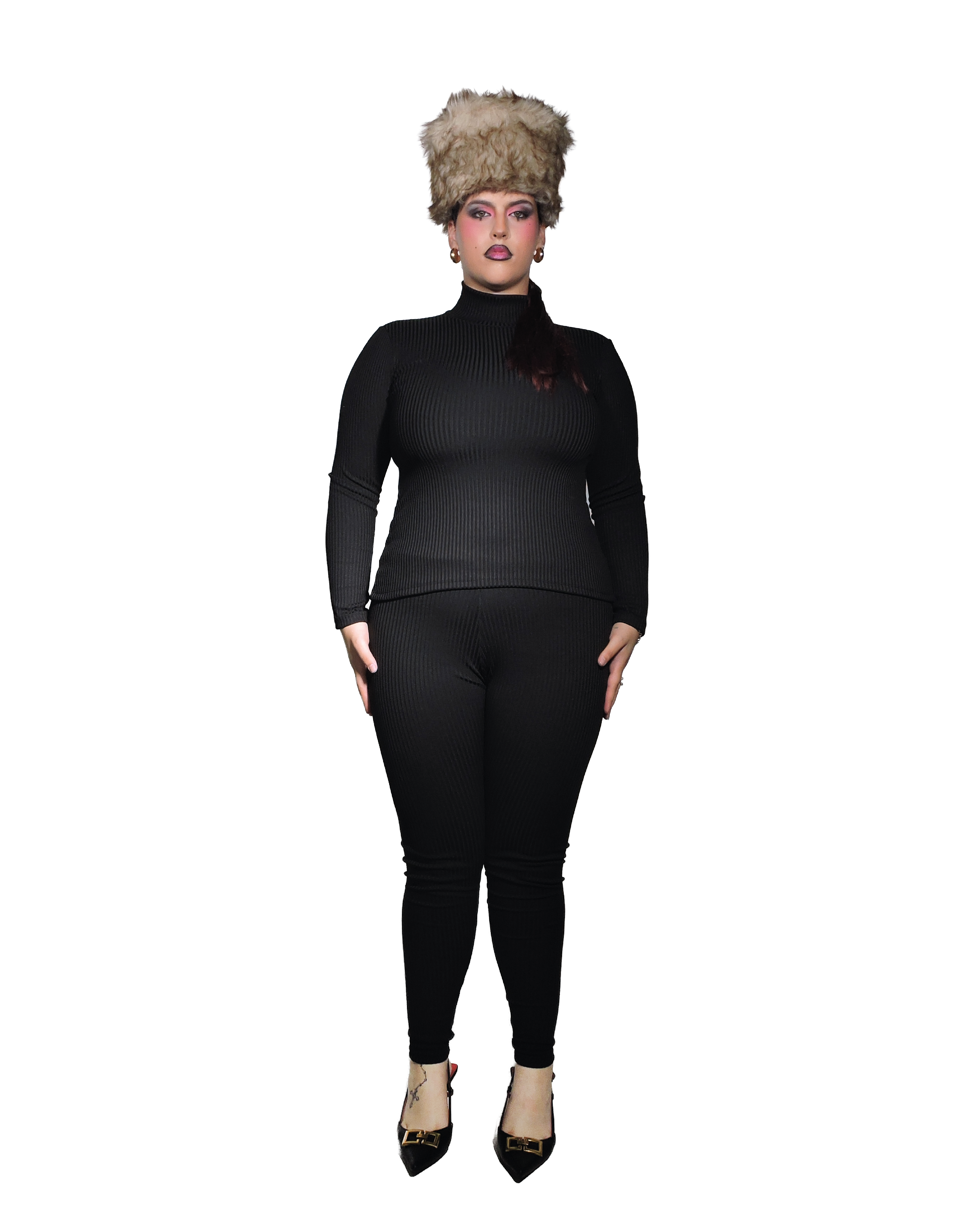 OH She’s Slim Set In Black