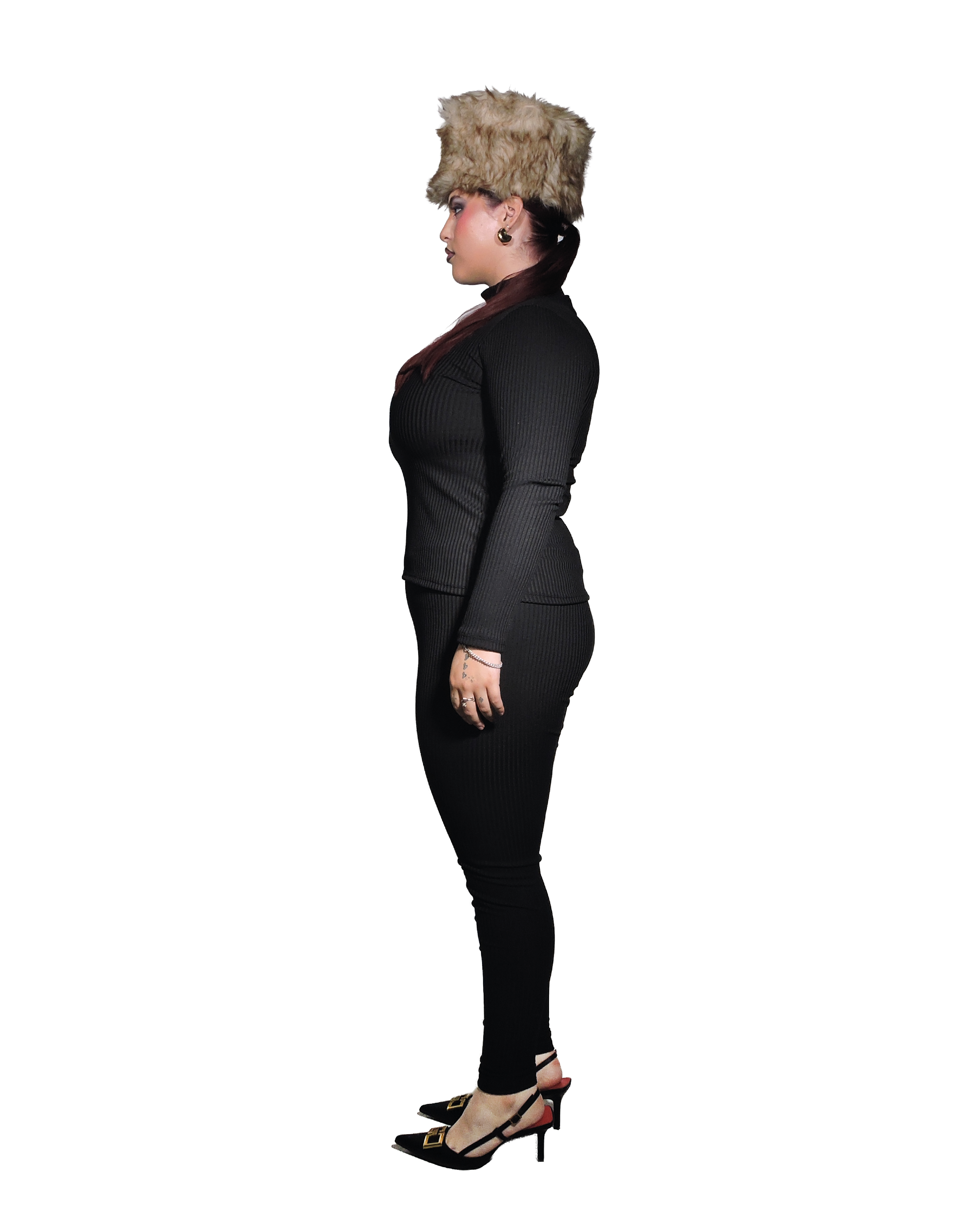 OH She’s Slim Set In Black - Image 2